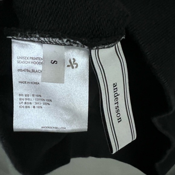 Andersson Bell Printemps Season Hoodie Mens size Small - Picture 10 of 10